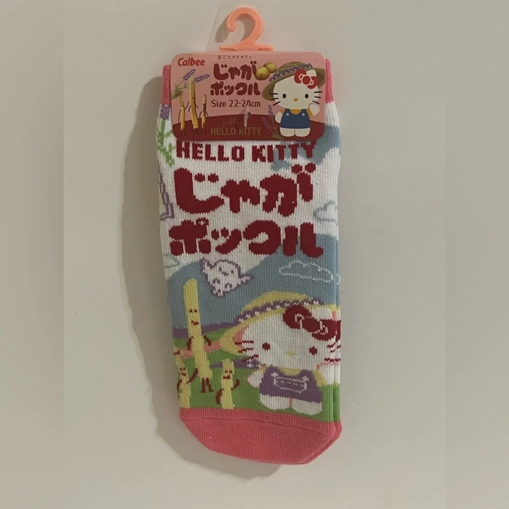 Hello Kitty Hokkaido Calbee Collaboration Ankle Socks